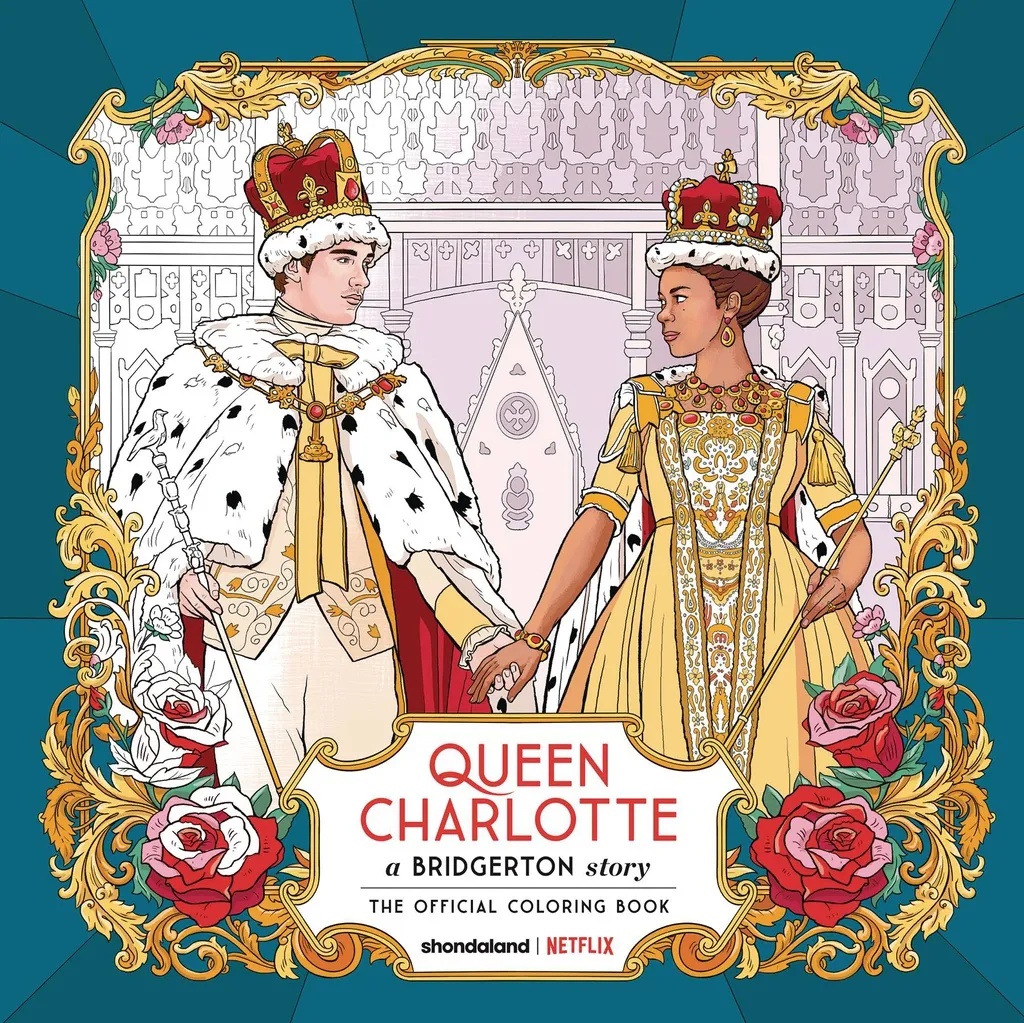 QUEEN CHARLOTTE BRIDGERTON COLORING BOOK