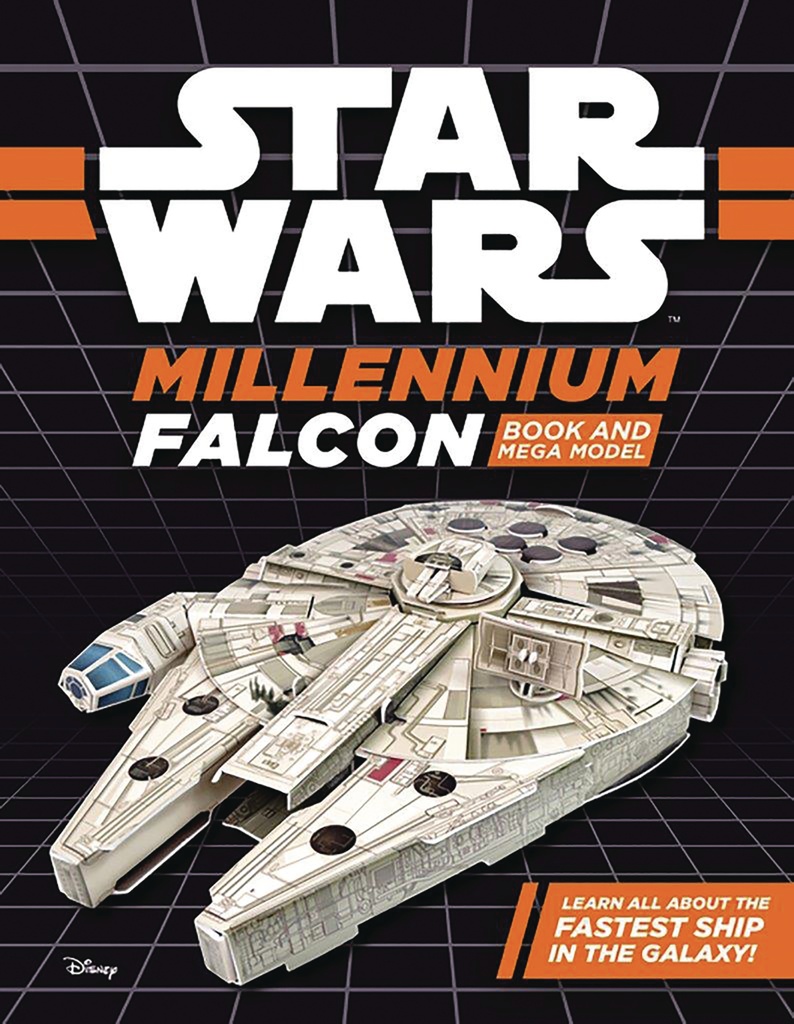 STAR WARS MILLENNIUM FALCON BOOK & MEGA MODEL