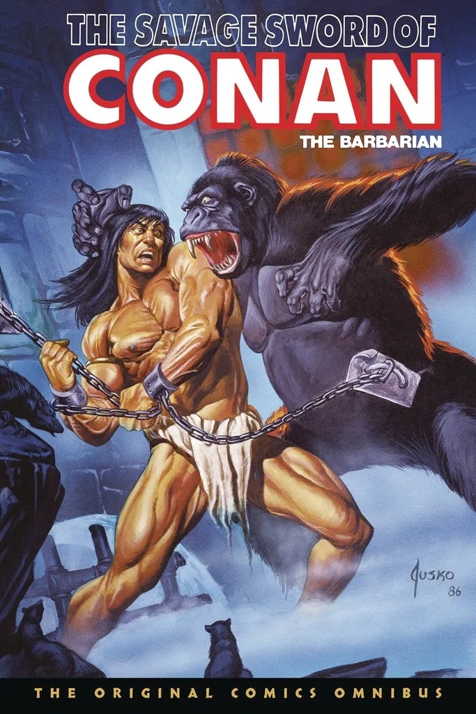 SAVAGE SWORD CONAN ORIGINAL OMNI DM ED 10