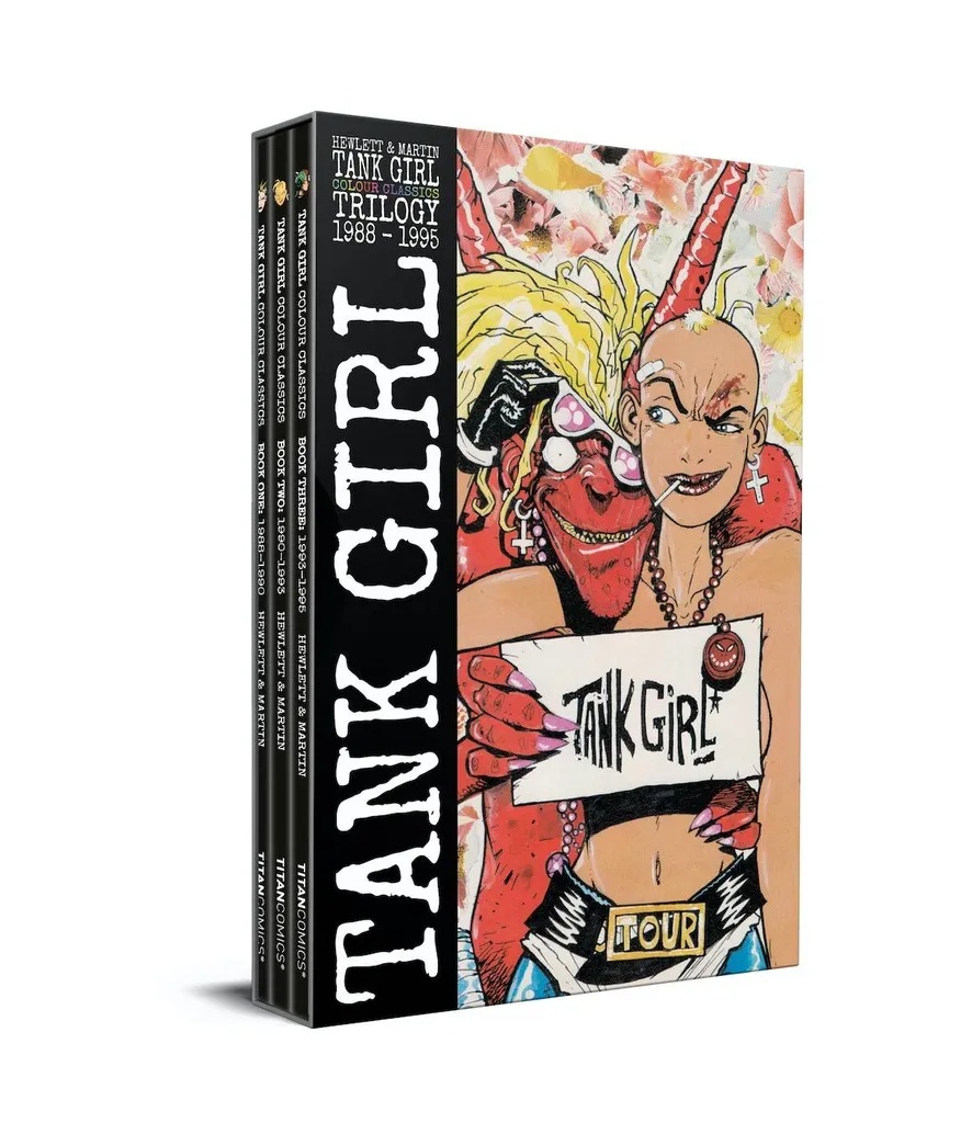 TANK GIRL COLOR CLASSICS TRILOGY 1988 - 1995 BOX SET