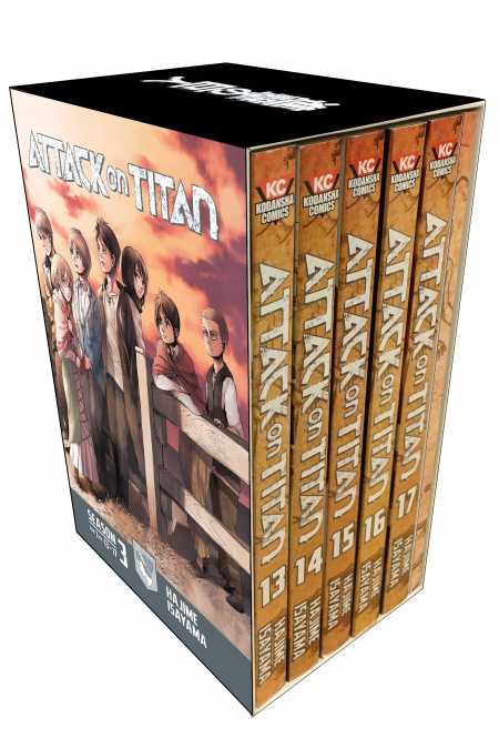 ATTACK ON TITAN SEASON THREE BOX SET 1