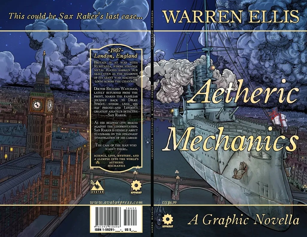 WARREN ELLIS AETHERIC MECHANICS CON ED