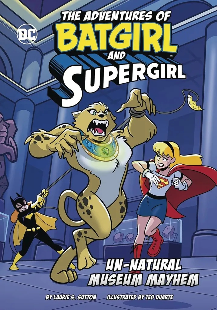ADV OF BATGIRL & SUPERGIRL 7 UN NATURAL MUSEUM MAYHEM