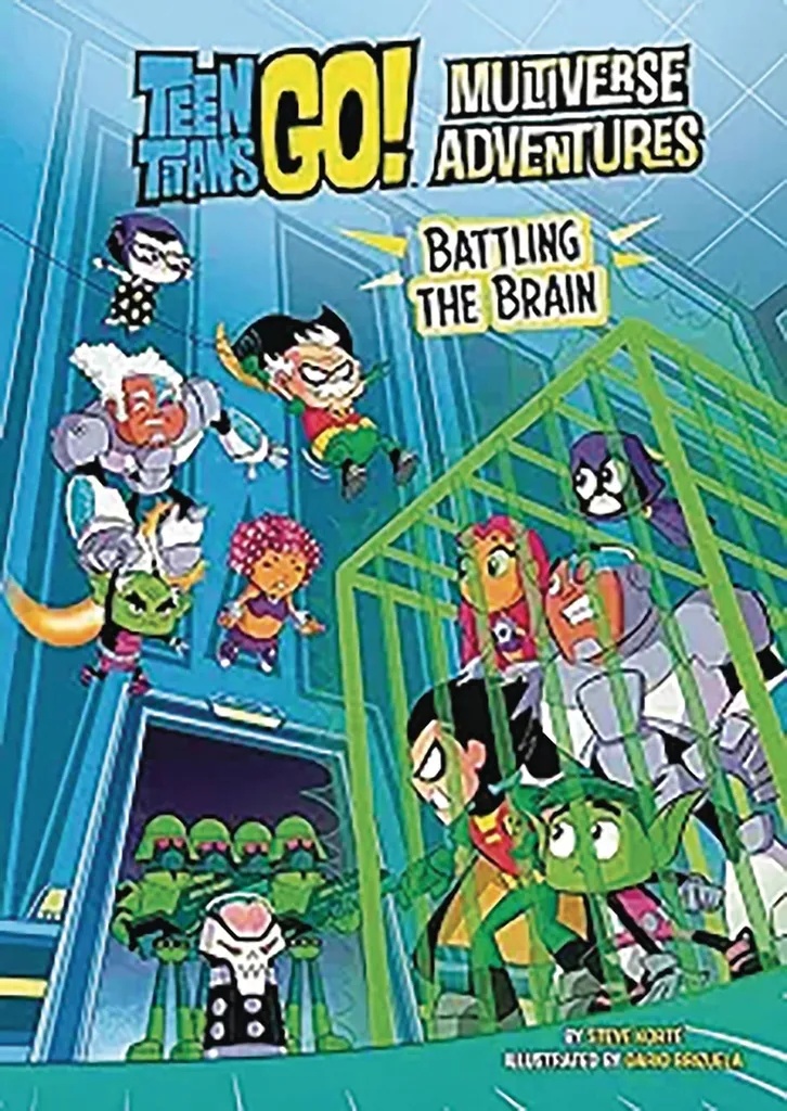 TEEN TITANS GO 1 BATTLING THE BRAIN
