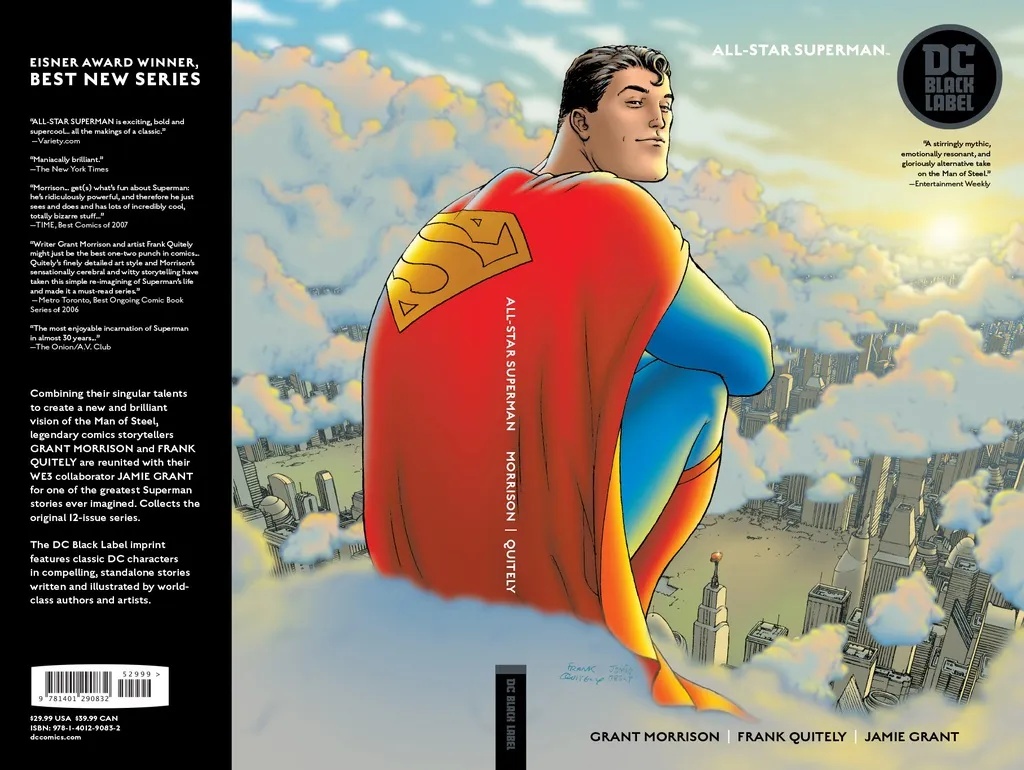 ALL STAR SUPERMAN BLACK LABEL