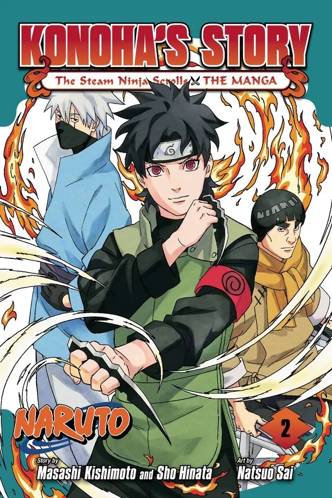 NARUTO KONOHAS STORY STEAM NINJA SCROLLS MANGA 2