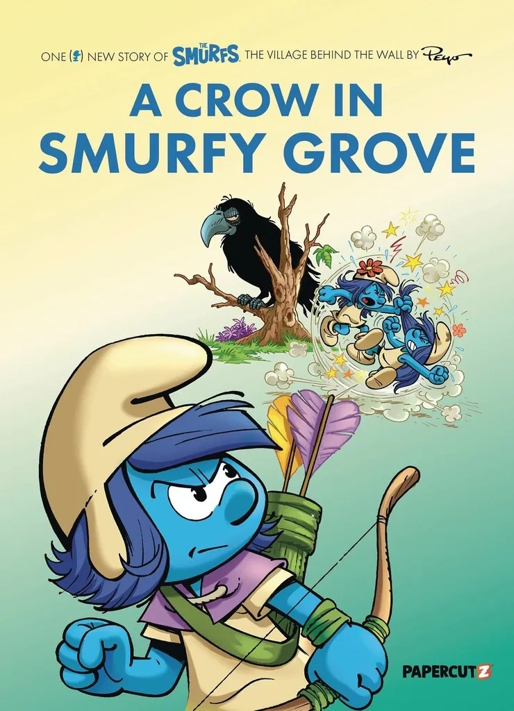 SMURFS VILLAGE 3 CROW IN SMURFY GROVE