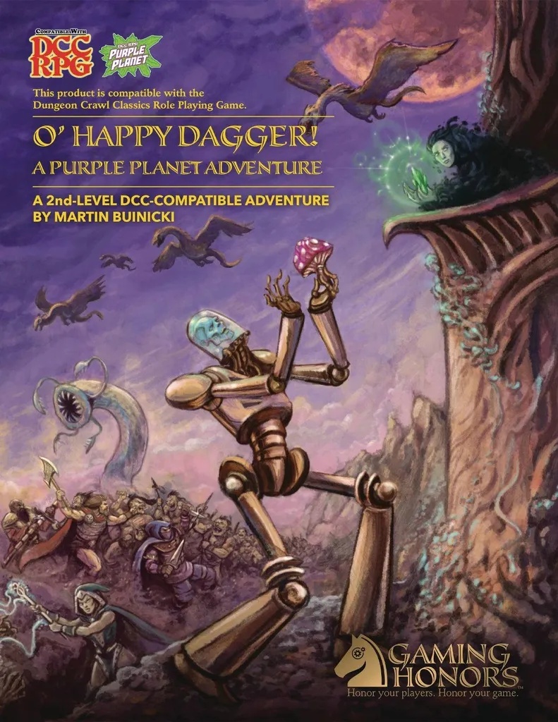 O HAPPY DAGGER A 2ND LEVEL PURPLE PLANET RPG ADV