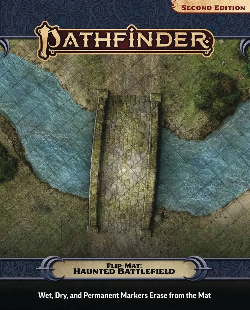 PATHFINDER FLIP-MAT HAUNTED BATTLEFIELD