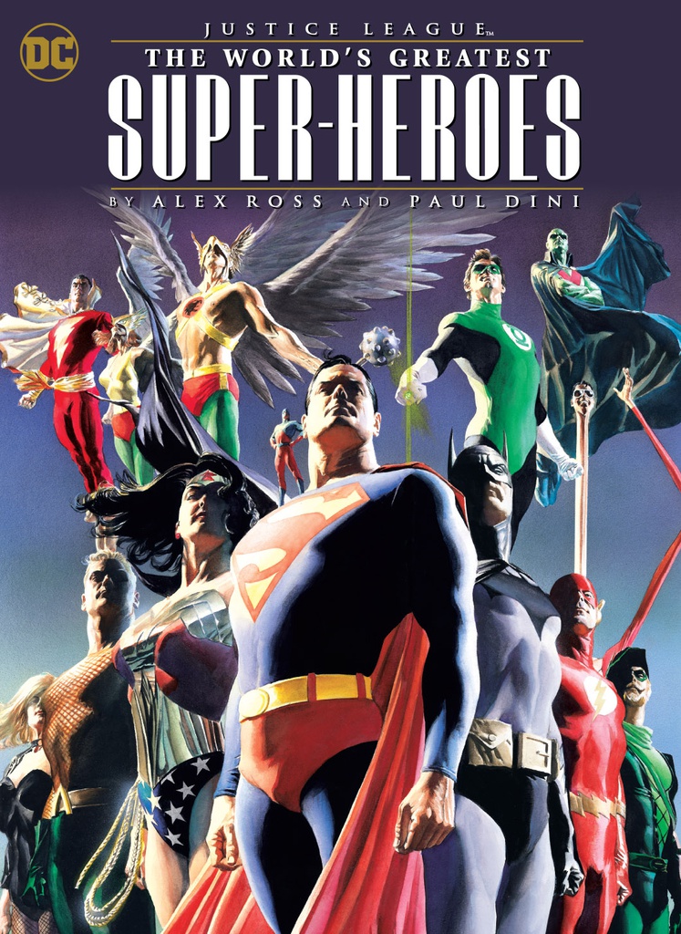 JUSTICE LEAGUE WORLDS GREATEST HEROES BY ROSS & DINI