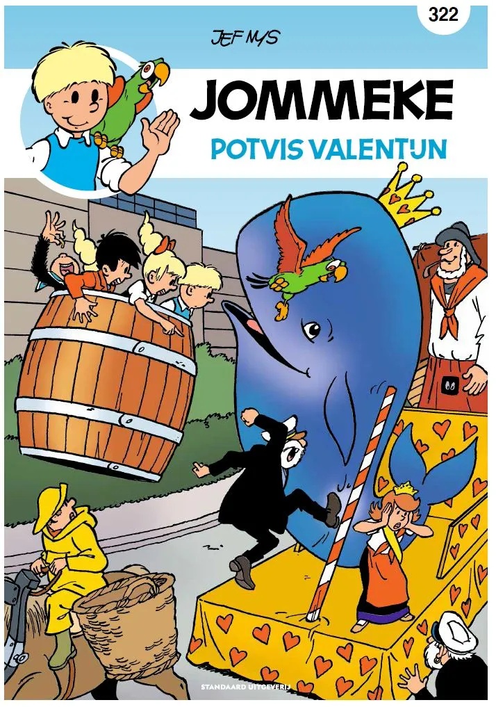 Jommeke 322 Potvis Valentijn