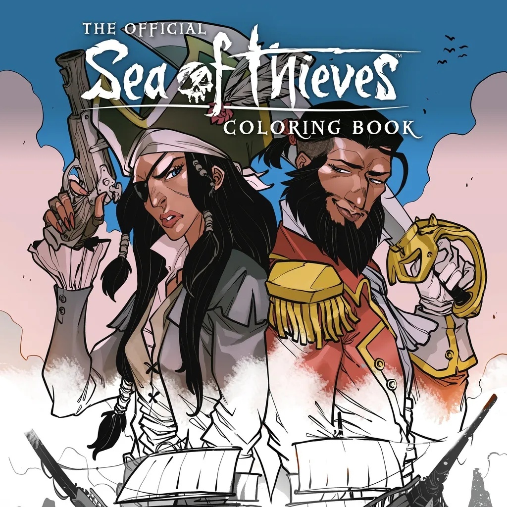 OFFICIAL SEA OF THEIVES COLORING BOOK