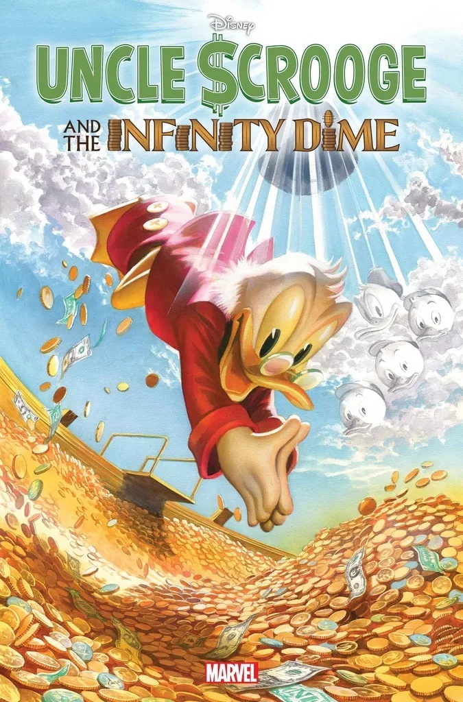 UNCLE SCROOGE INFINITY DIME GALLERY ED ALEX ROSS CVR