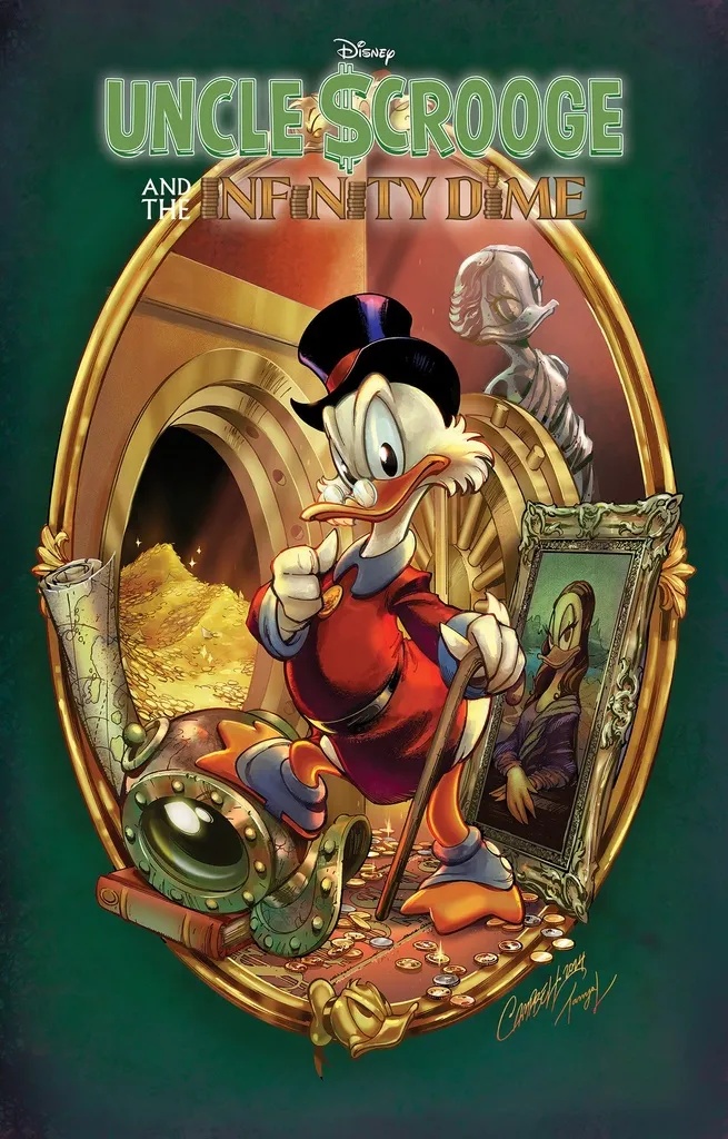 UNCLE SCROOGE INFINITY DIME GALLERY ED CAMPBELL DM VAR