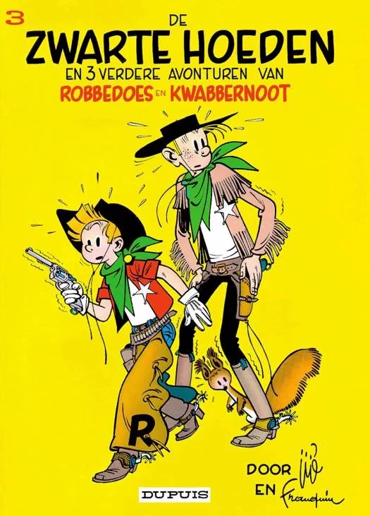 Robbedoes & Kwabbernoot 3 De zwarte hoeden