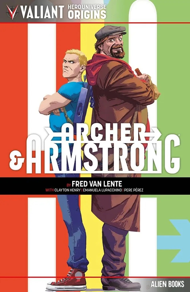 VALIANT UNIVERSE HERO ORIGINS ARCHER & ARMSTRONG