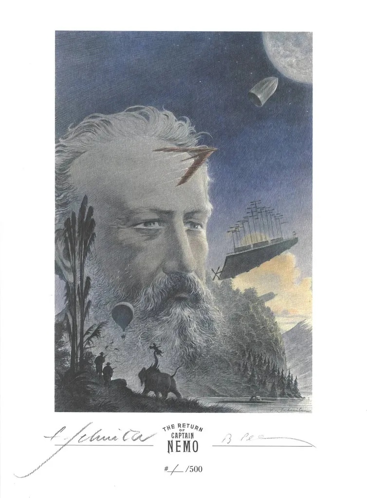 OBSCURE CITIES THE RETURN OF CAPTAIN NEMO W SGN PRINT LMT ED VAR