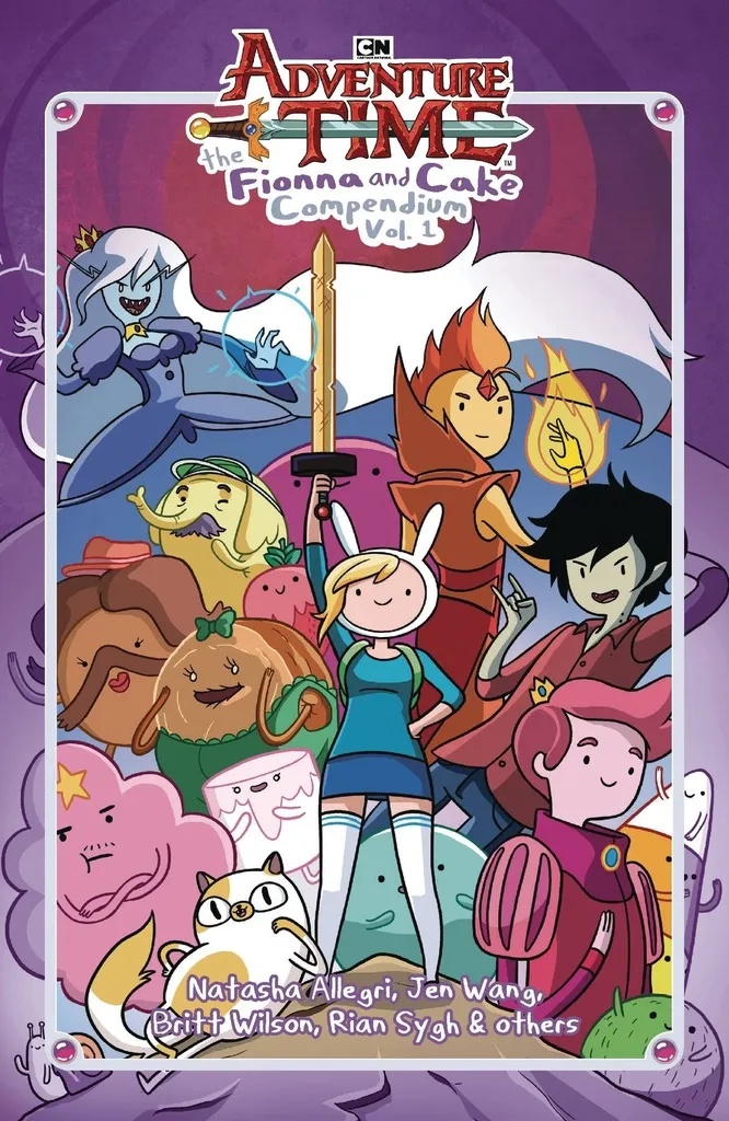 ADVENTURE TIME THE FIONNA AND CAKE COMPENDIUM 1