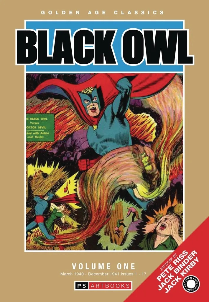 GOLDEN AGE CLASSICS PRIZE COMICS BLACK OWL 1