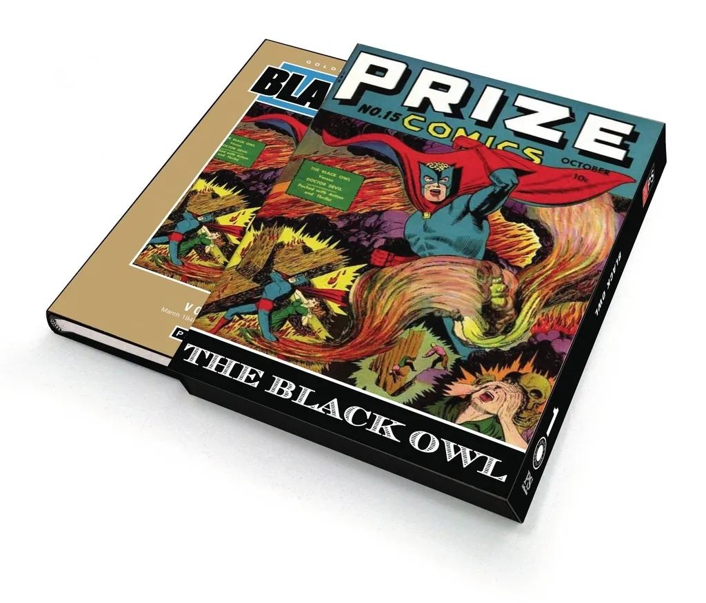 GOLDEN AGE CLASSICS PRIZE COMICS BLACK OWL SLIPCASE 1