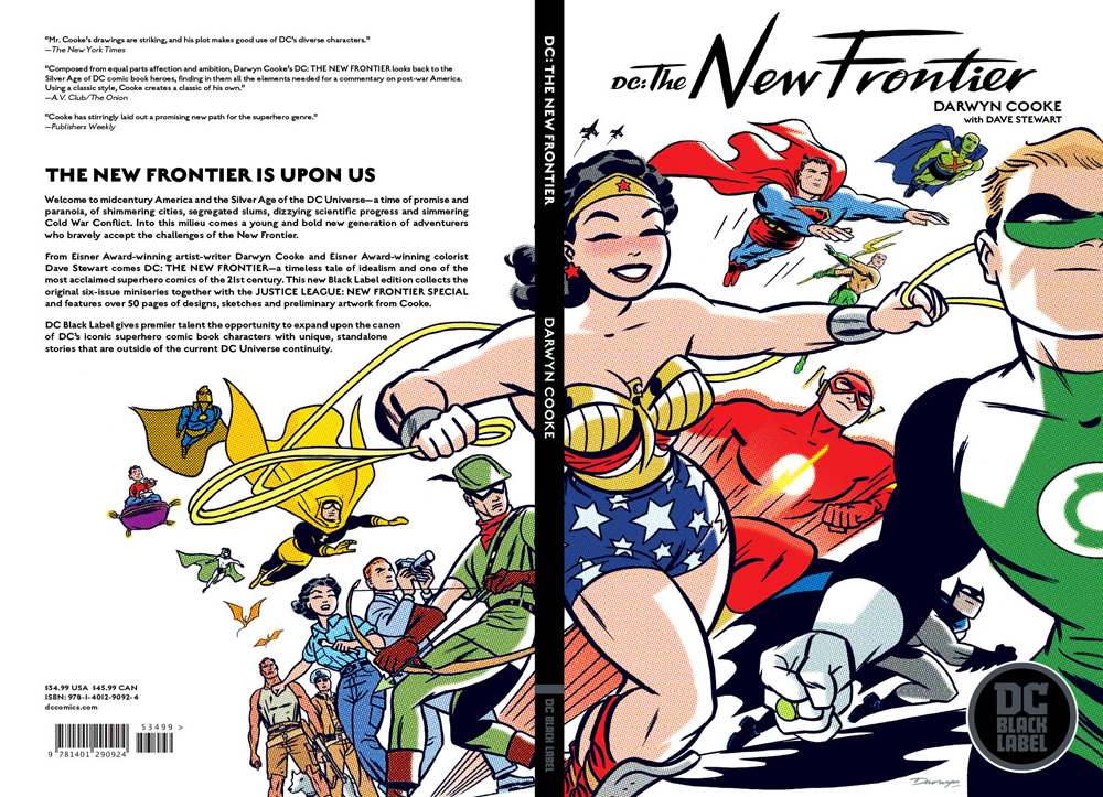 DC THE NEW FRONTIER NEW ED BLACK LABEL