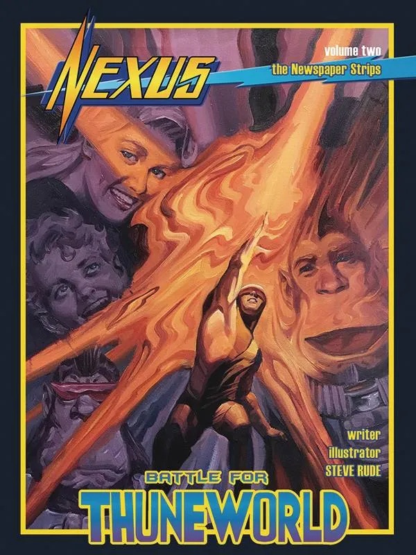 NEXUS NEWSPAPER STRIPS 2 BATTLE THUNEWORLD CVR B LTD VAR