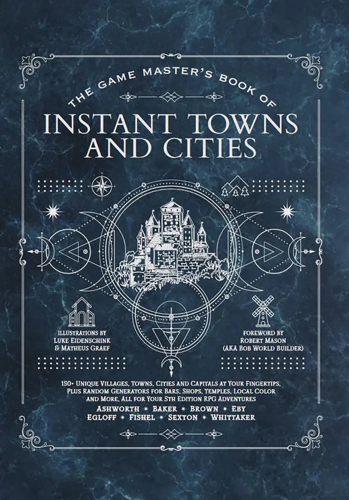 GAMEMASTERS BOOK OF INSTANT TOWNS & CITIES