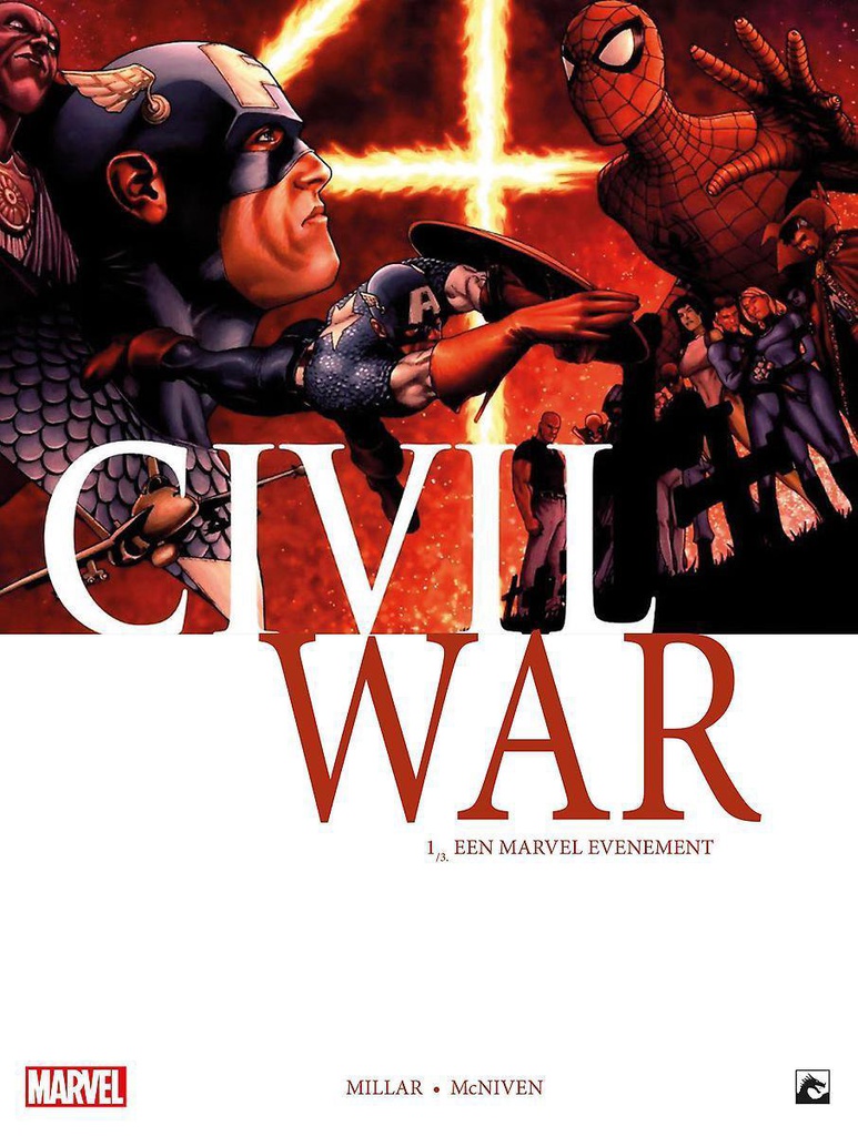CIVIL WAR 1 Een Marvel Evenement
