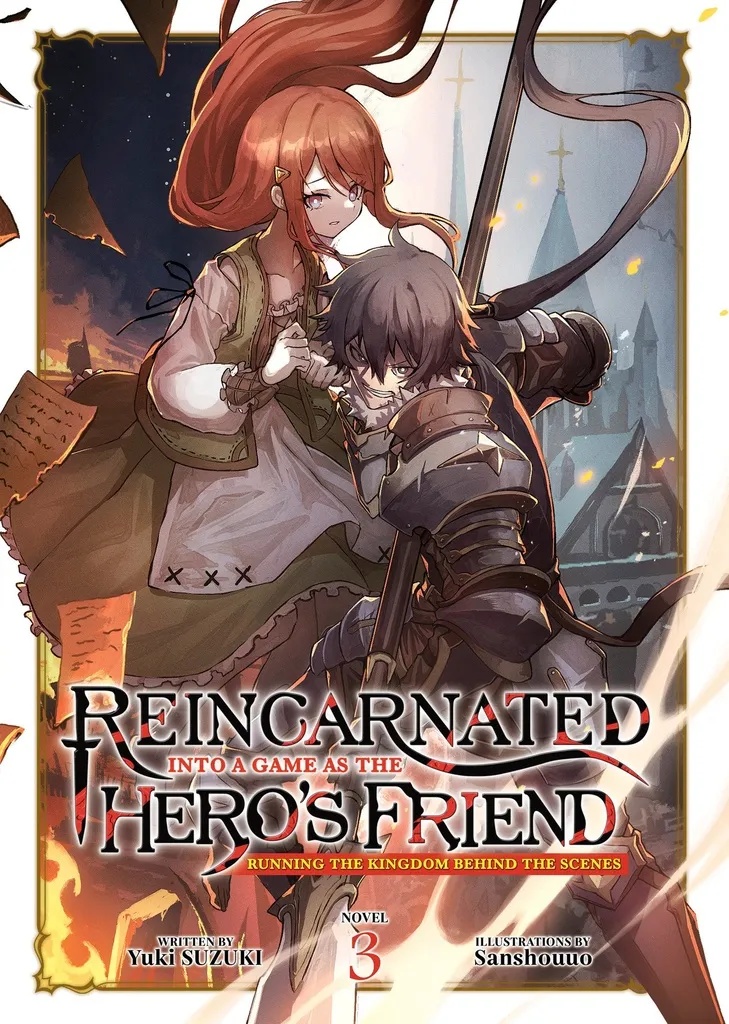 REINCARNATED INTO A GAME AS HEROS FRIEND NOVEL 3
