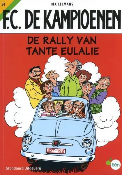 FC De Kampioenen 54 De rally van tante Eulalie