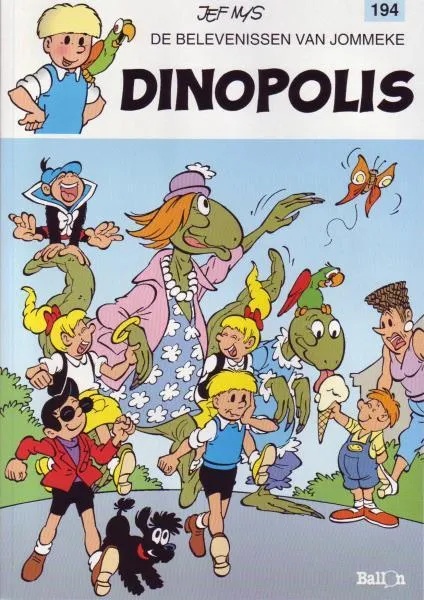 Jommeke 186 Dinopolis