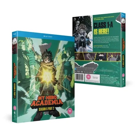 MY HERO ACADEMIA Season 6 Part 2 Blu-ray