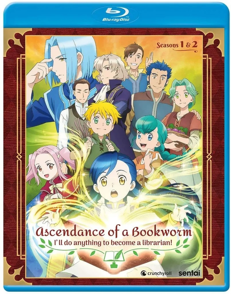 ASCENDANCE OF A BOOKWORM Complete Season 1 & 2 Blu-ray