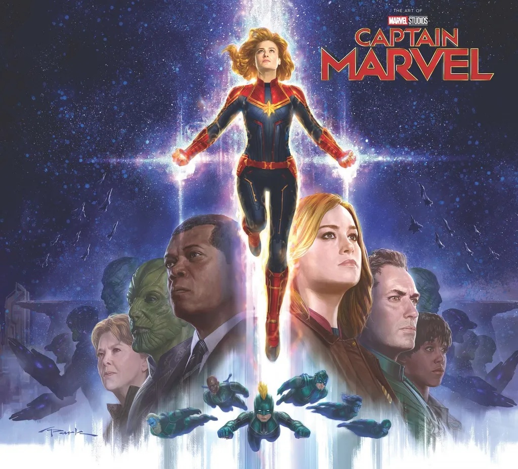 MARVELS CAPTAIN MARVEL ART OF MOVIE SLIPCASE