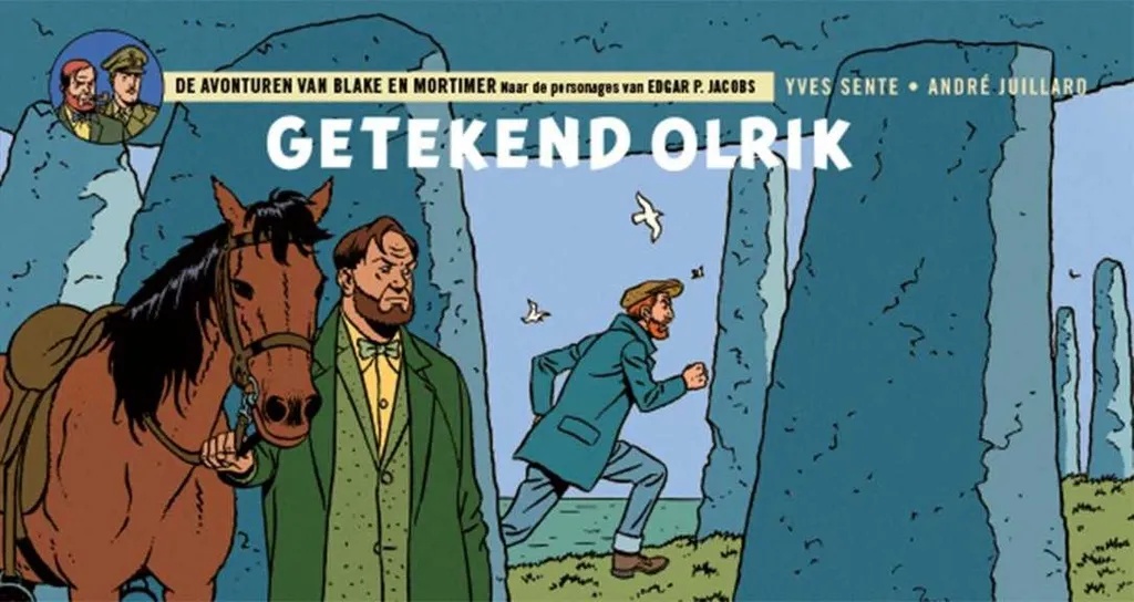 Blake & Mortimer 30 Getekend Olrik (oblong)