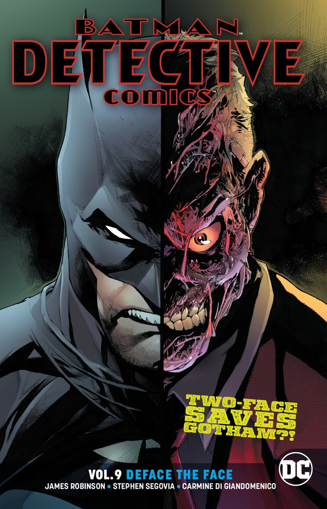 BATMAN DETECTIVE COMICS 9 DEFACE THE FACE