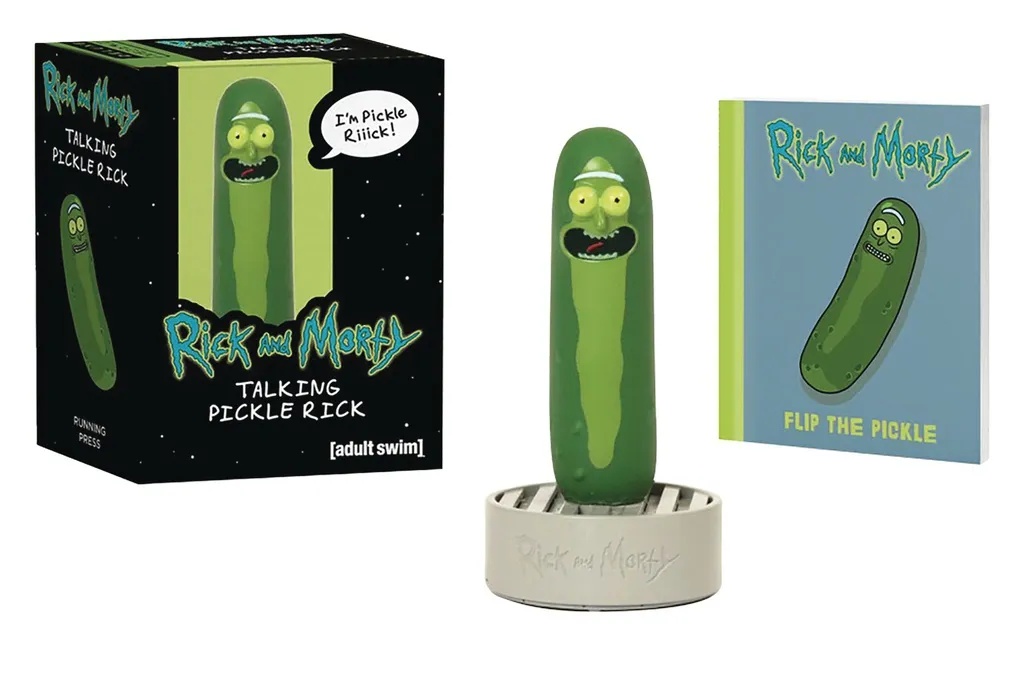 RICK AND MORTY TALKING PICKLE RICK