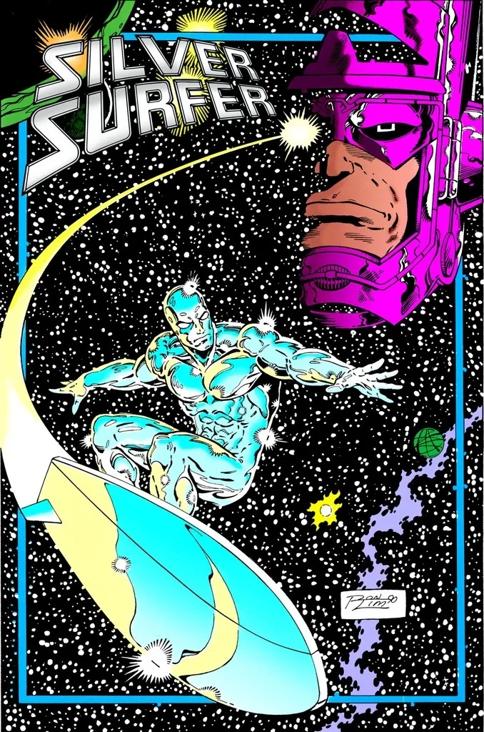 SILVER SURFER RETURN TO THE SPACEWAYS OMNIBUS LIM CVR