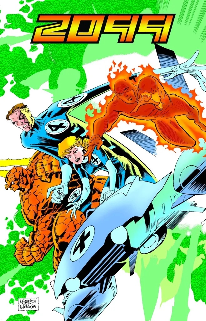 FANTASTIC FOUR DOOM 2099 OMNIBUS LEONARDI DM VAR