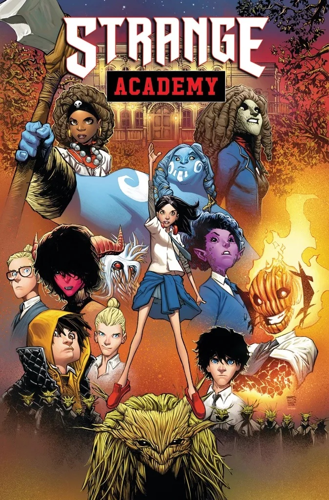 STRANGE ACADEMY OMNIBUS HUMBERTO RAMOS CVR