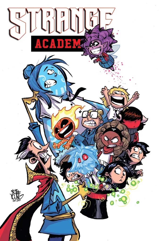 STRANGE ACADEMY OMNIBUS SKOTTIE YOUNG DM VAR