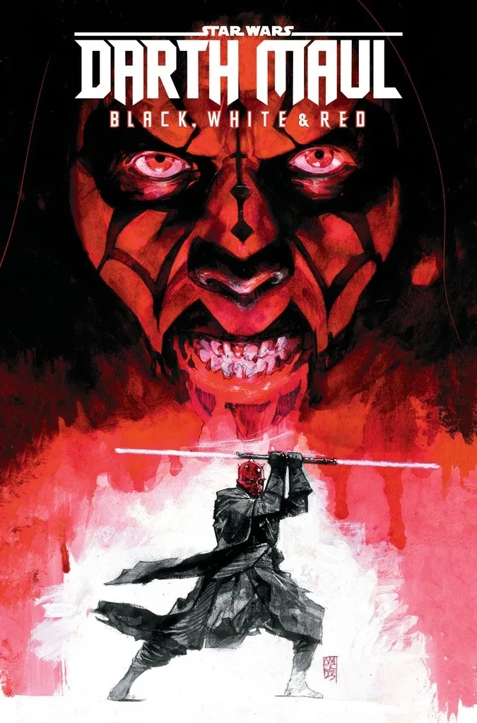 STAR WARS DARTH MAUL BW & RED TREASURY ED