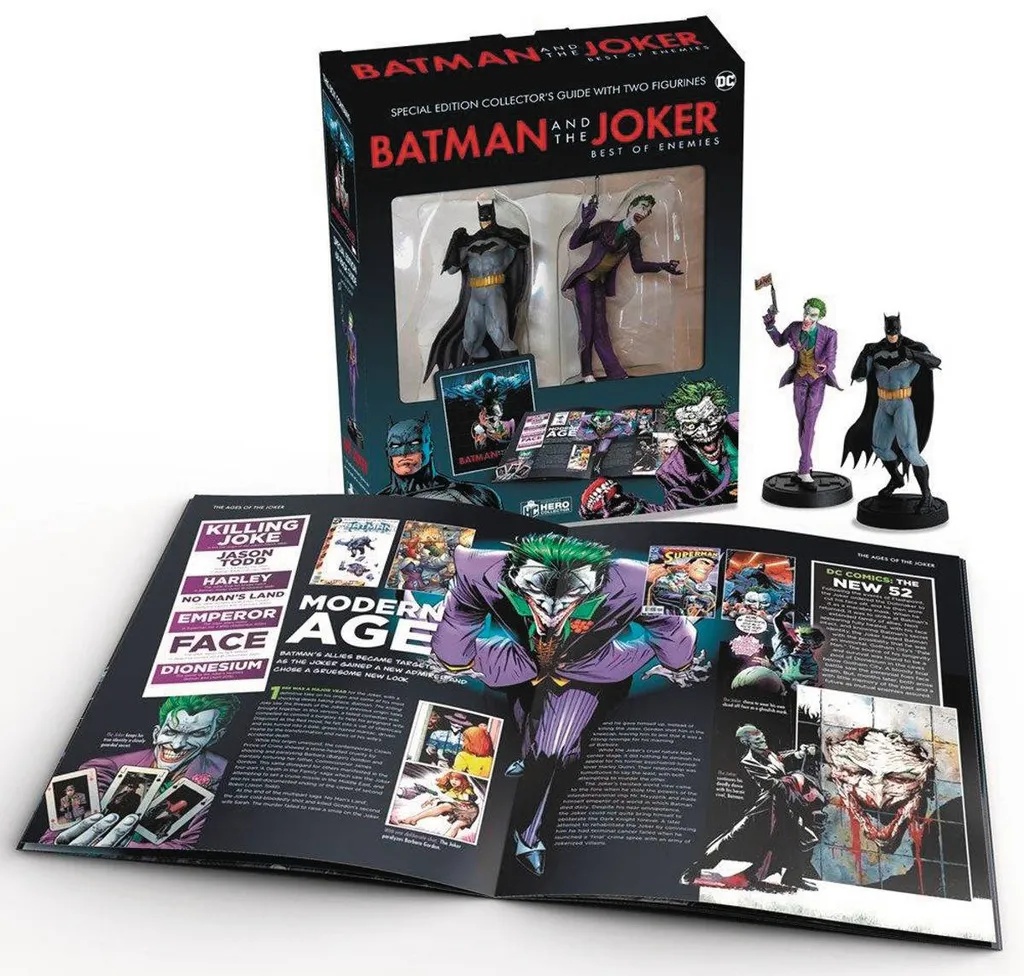 BATMAN AND JOKER W COLLECTIBLES