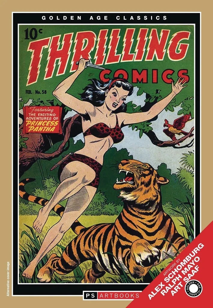 GOLDEN AGE THRILLING COMICS PRINCESS PANTHA SOFTEE 1