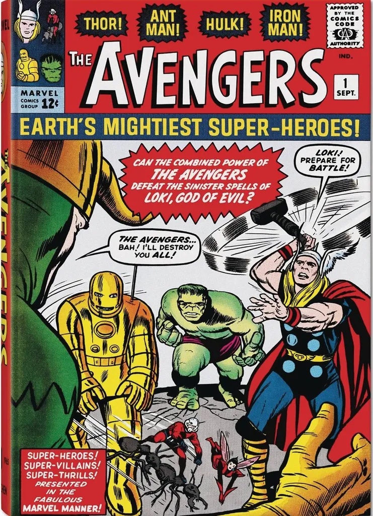 MARVEL COMICS LIBRARY AVENGERS 1963-1965
