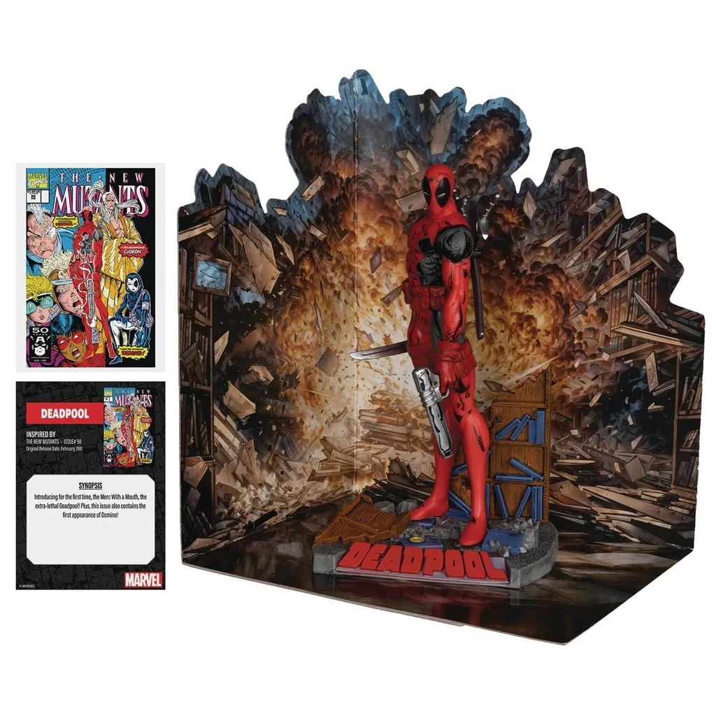 NEW MUTANTS #98 DEADPOOL 1/10 SCALE FIG