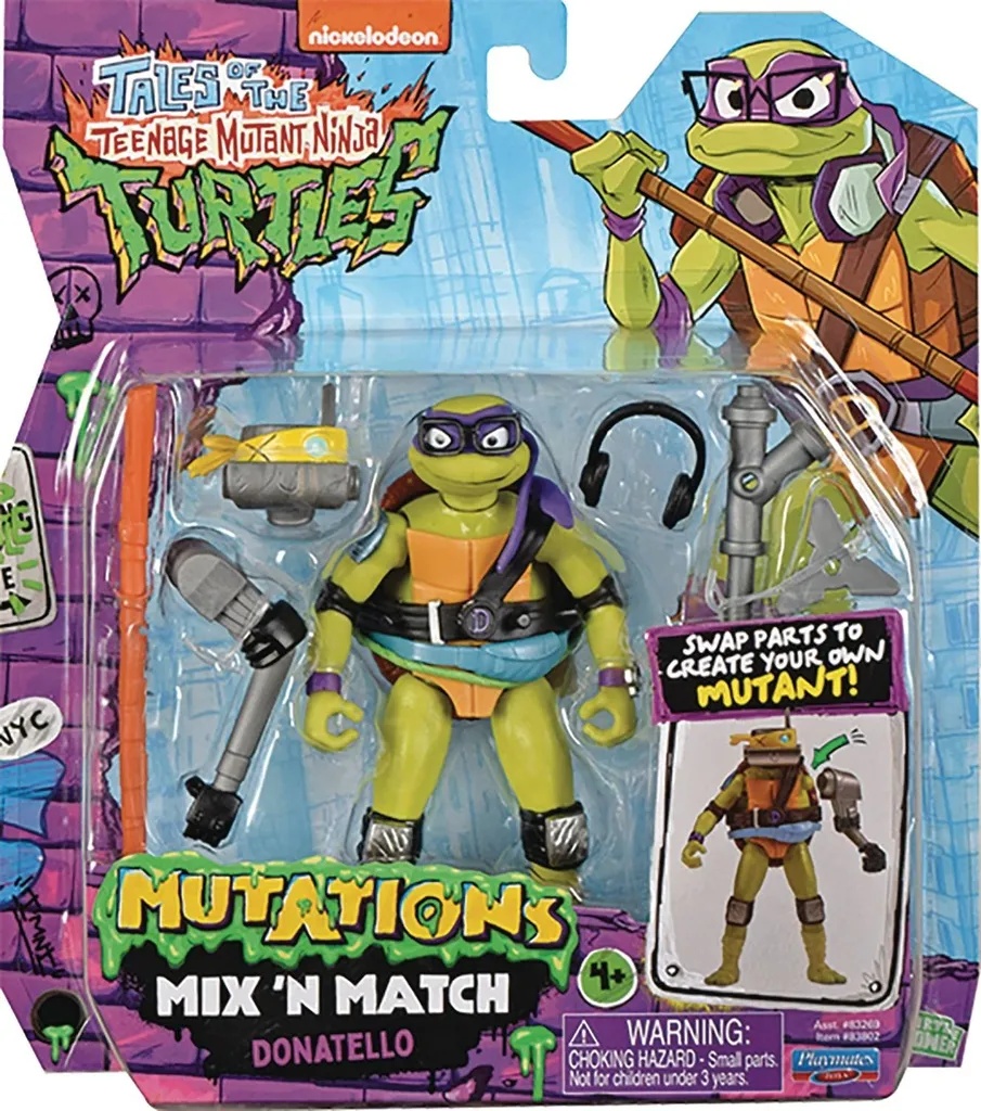 TMNT MIX N MATCH DONATELLO AF