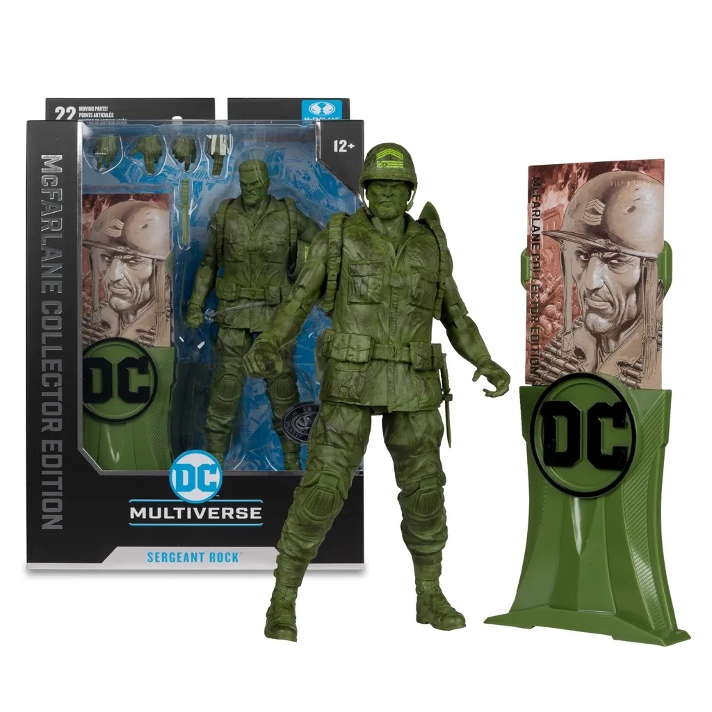 DC COLLECTOR EDITION 7IN SGT ROCK AF Platinum Edition