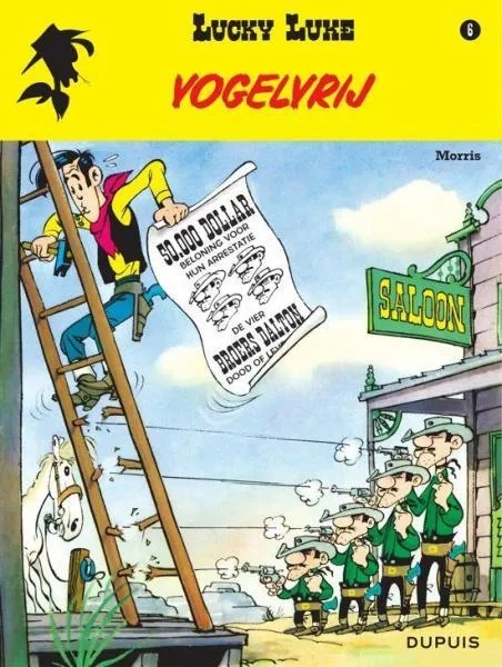 Lucky Luke (new look) 6 Vogelvrij