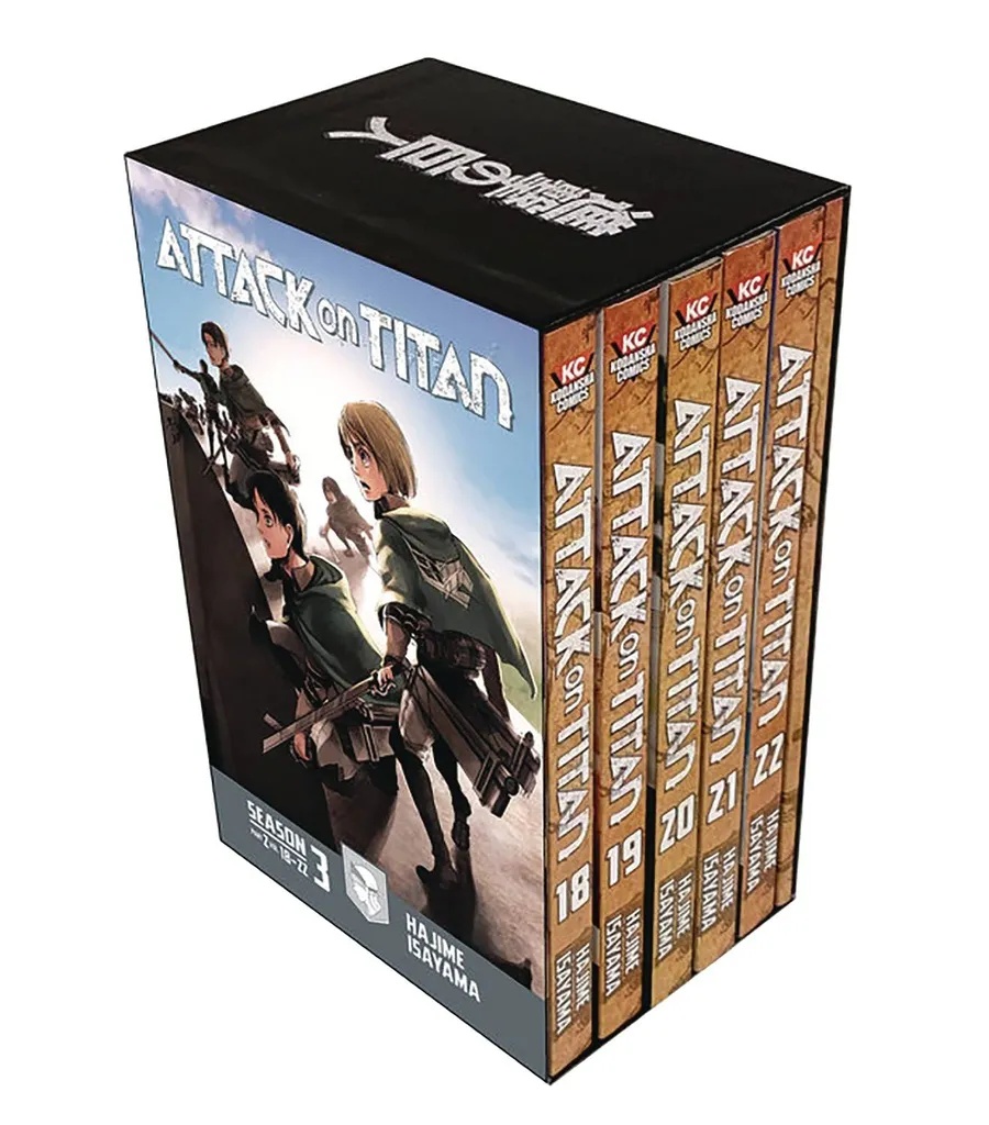 ATTACK ON TITAN SEASON THREE BOX SET 2